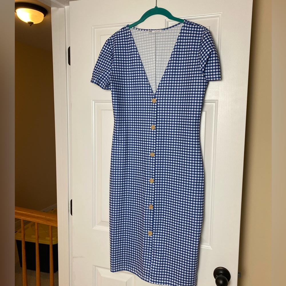 Zara retro dress L